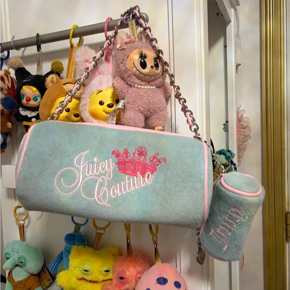Juicy Couture terry cloth barrel bag